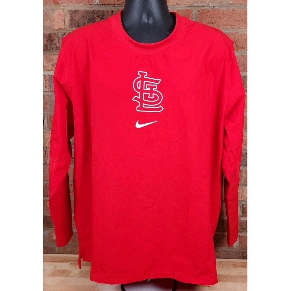 Nike St. Louis Cardinals Authentic Collection Red Player Performance Pullover XL